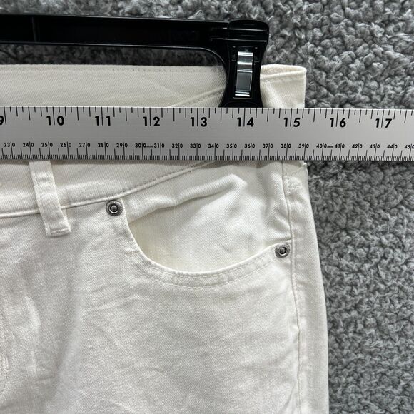 Southern Tide Women White Stretch Skinny Jean Resort Tapered size 29 - Picture 8 of 16